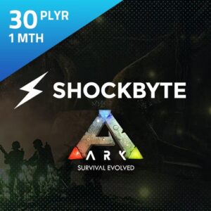 30 JUGADORES SERVIDOR DE ARK POR 30 DIAS / SHOCKBYTE